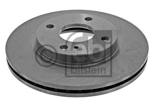 Диск тормозной FORD Fiesta (08-) передний (1шт.) FEBI 38600 FEBI BILSTEIN