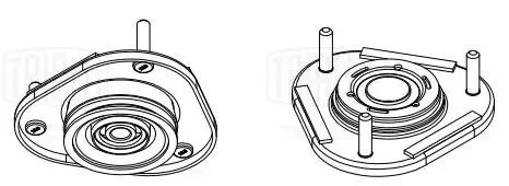 Опора амортизатора переднего с подшипником SA 1953 TRIALLI