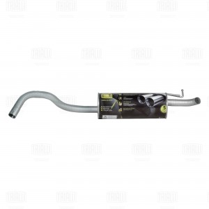 Глушитель VW Polo (10-) задняя часть TRIALLI EMM1807 TRIALLI