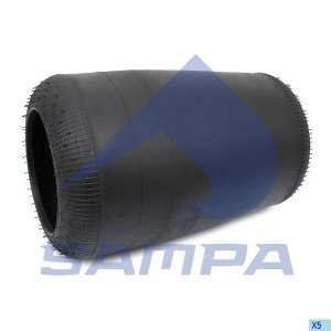 Пневморессора BPW DAF MAN (чулок) (460х360мм,отв. 198.1х198.1мм) SAMPA SP55727 SAMPA