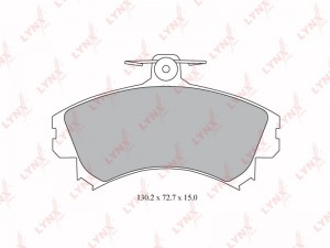 Колодки тормозные дисковые передние BD-5526 LYNXAUTO