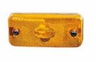 фонарь габаритный !желтый с уплотнением AMP JPT лампочка W5W Omn RVI Premium, DA 551-1405N-AE DEPO