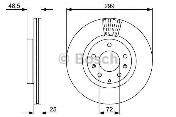 MAZDA6 (GH) (2007>) 0986479542 BOSCH