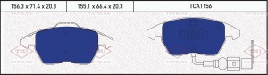 AUDI A3 [8PA] /VW GOLF V TCA1156 TATSUMI