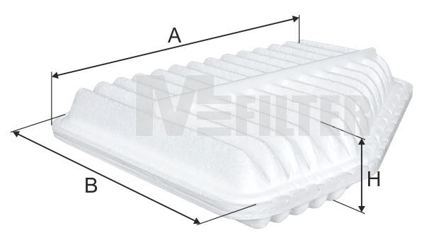 фильтр воздушный!\ Toyota RAV 4 2.0/2.4/3.5 06> K7093 MFILTER AUTOMOTIVE FILTERS