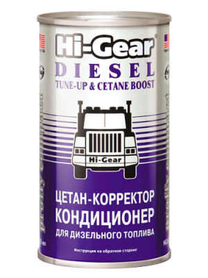 Присадка в дизельное топливо для увеличения цетанового числа 325мл HI-GEAR HG3435 HI GEAR