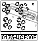 Ремкомплект передн суппорта TOYOTA CROWN/MAJESTA 2003-2008 0175-UCF30F 0175-UCF30F FEBEST