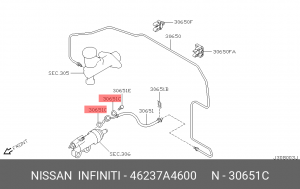 Шайба NISSAN 46237-A4600 46237-A4600 NISSAN
