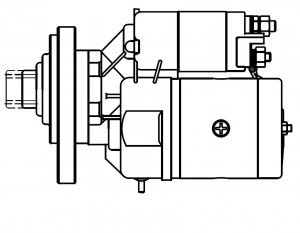 Стартер для с/т МТЗ-80/82/ГАЗ/ПАЗ с дв. ММЗ-Д240/245/260 12В 3,2кВт (LSt 0604) LST0604 START VOLT