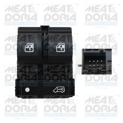 Блок управления PEUGEOT Boxer (06-) стеклоподъемниками MEAT&DORIA 26031 MEAT DORIA