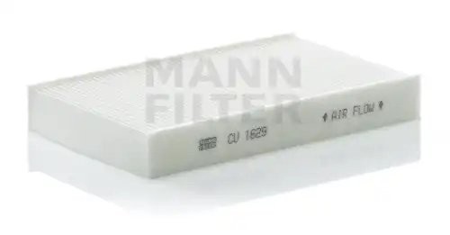 Фильтр воздушный салона RENAULT Fluence (10-) NISSAN Juke (11-) MANN CU1629 MANN FILTER