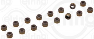 колпачки маслосъемные !комплект\ MB W124/W210/W140 2.0-5.0 91> 7x9,5/13,5x8,5 (1 413.470 ELRING