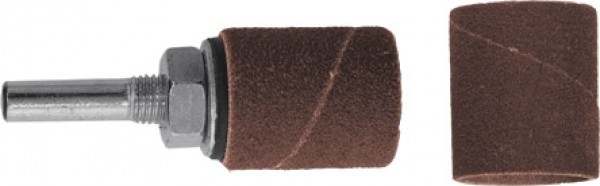 Бандаж наждачный с штифтом 6.35мм 10шт. для гравера FIT 36914 FIT