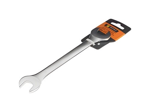 Ключ рожковый 16х17мм сатинированный ЭВРИКА ER-32167 EVRIKA