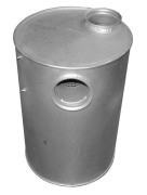 Бочка глушителя FH12/16 большая D 445 mm L=680 mm 59238 HOBI