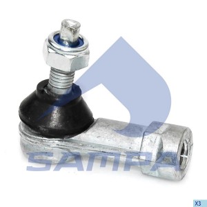 Наконечник IVECO MAN MERCEDES тяги КПП левый (M12x1.75 M10x1.5) SAMPA 100008 SAMPA