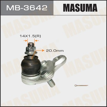 опора шаровая!\ Toyota RAV4 ACA20/CLA20/ZCA25 MB3642 MASUMA