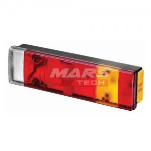Фонарь задний MAN TGA правый (467х132мм) AMP разъем сзади MARS TECH M611844 MARS