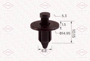 Клипса автомобильная [упаковка 10 штук] TJB1705 TJB1705 TATSUMI