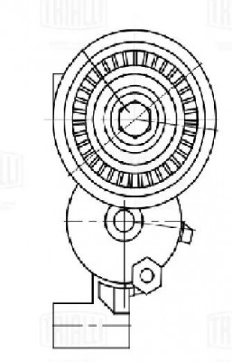 Ролик привод. ремня для а.м Ford Mondeo V (15-) 2.0T (с натяж. мех.) (CM5720) CM5720 TRIALLI