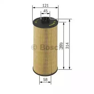 Фильтрующий элемент масла H313 D118 (б) MB 1 457 429 128 BOSCH