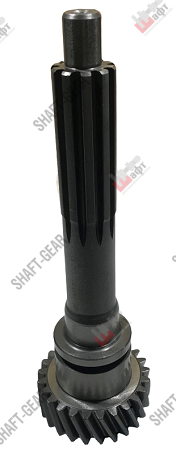 Вал первичный (L=360, D=45, Z=25) КПП S6-80, IVECO, DAF, MAN 1268302047 SHAFT