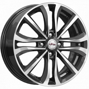 iFree Панган 16.0 / 6.0J PCD 4x100.00 ET 45.00 ЦО 60.10 Литой / Черный с полиров 656802 IFREE