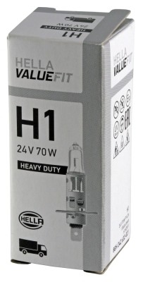 лампа! накаливания VALUEFIT, H1 24V 70W P14.5s 8GH242632-021 HELLA