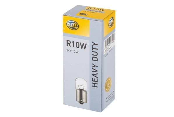 Лампа габаритная маленькая ,Hella 24V10W R10W 8GA002071-251 HELLA