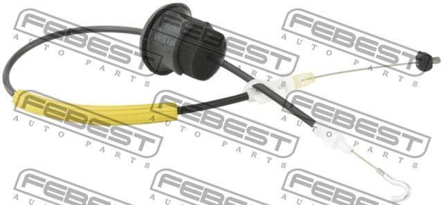 Трос внешн ручки замка двери 17104-Q58RF 17104-Q58RF FEBEST