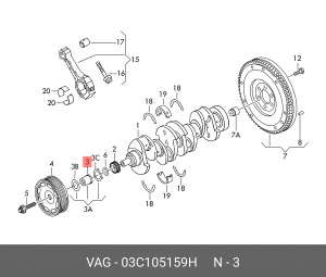 VAG 03C 105 159 H VAG