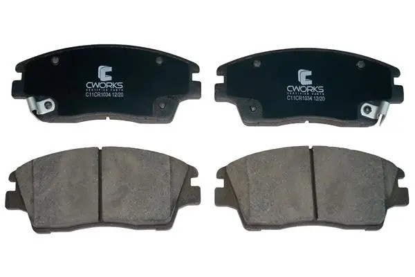 Тормозные колодки передние Low Metallic C11CR1034 C11CR1034 CWORKS