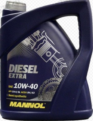 Масло моторное MANNOL DIESEL EXTRA 10W40 CH-4/SL п/синт.5л 7504 1106 MANNOL
