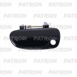 Ручка двери наружн передн лев Hyundai Accent/Accent 5 00-06 (черн) P20-0185L P200185L PATRON
