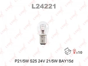 P21/5W-24V BAY15D L24221 LYNXAUTO