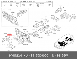 KIA SPORTAGE (2016>) 84159D9000 HYUNDAI KIA