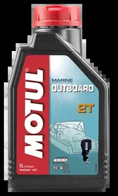 Масло моторное для 2-х тактных двигателей лодок MOTUL OUTBOARD 2T мин.1л 102788 MOTUL