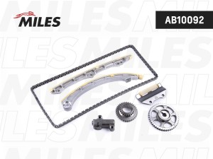 Комплект цепи ГРМ HONDA ACCORD 2.0 VTI-E 5AT K20Z4/K20A4 co звездочками (FEBI 10 AB10092 MILES