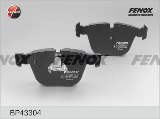 BP43304 колодки дисковые задние!\ BMW E65/E66 4.5/6.0/4.0D 01> BP43304 FENOX