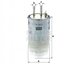 Фильтр топливный WK9053Z WK 9053 Z MANN FILTER