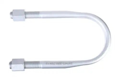 стремянка рессоры! сечение полукруг 128/152xM24x283-R \ Fruehauf trailer Z62503 ZENTPARTS
