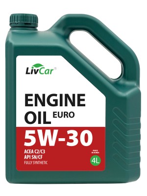 Масло моторное LIVCAR ENGINE OIL ENERGY ECO 5W-30 API SP/CF/GF-6A (4л) LC1550530 LC1550530004 LIVCAR