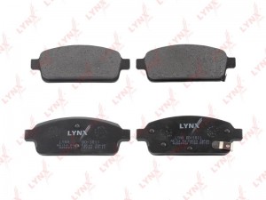 Колодки тормозные задние подходит для CHEVROLET Cruze 09, OPEL Astra J 1.3D-2.0T BD-1811 LYNXAUTO