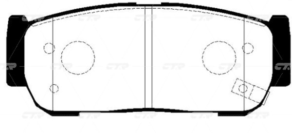 KIA SORENTO (2003>)/ SSANG YONG KYRON (2005>) GK0564 CTR