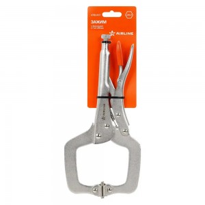Зажим жестянщика 280 мм "AIRLINE" (ТИП-С, с фиксацией ) ATBL007 AIRLINE