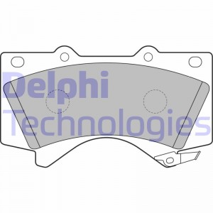 LP2134 колодки дисковые п.\ Toyota Land Cruiser 4.7/4.5D V8 08> LP2134 DELPHI