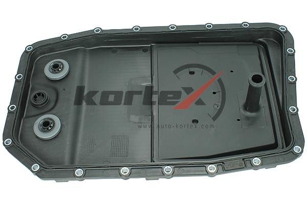 Фильтр масляный АКПП BMW 5 E60E61 03-09/7 E65 01-08 (6 ступ.) с поддоном KO3028 KO3028 KORTEX