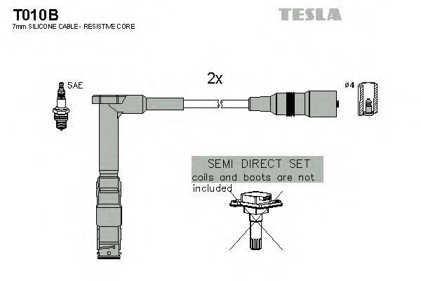 к-кт проводов!\ MB W202 2.0-2.3 M111.945/944/961/974/975 95> T010B TESLA
