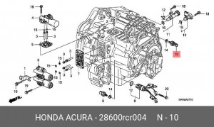 Датчик давления масла HONDA CR-V (02-),Accord (03-) в АКПП OE 28600RCR004 HONDA