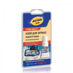 Клей для зеркал заднего вида фотоотверждаемый 2мл ASTROHIM AC9100 ASTROHIM